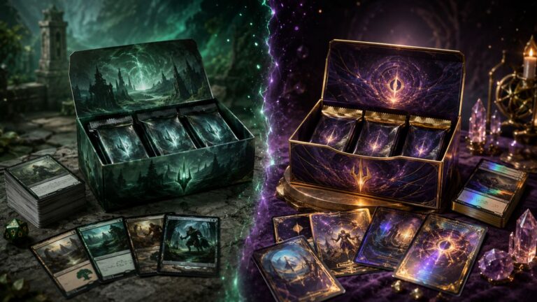 play boosters vs collector boosters